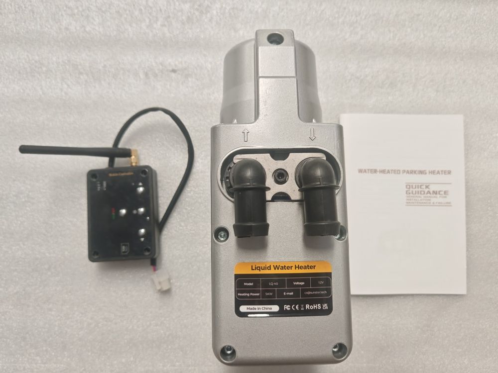 5 kW coolant heater with mobile controller